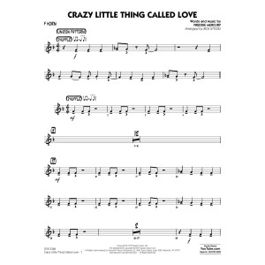 Crazy Little Thing Called Love (arr. Rick Stitzel) - F Horn