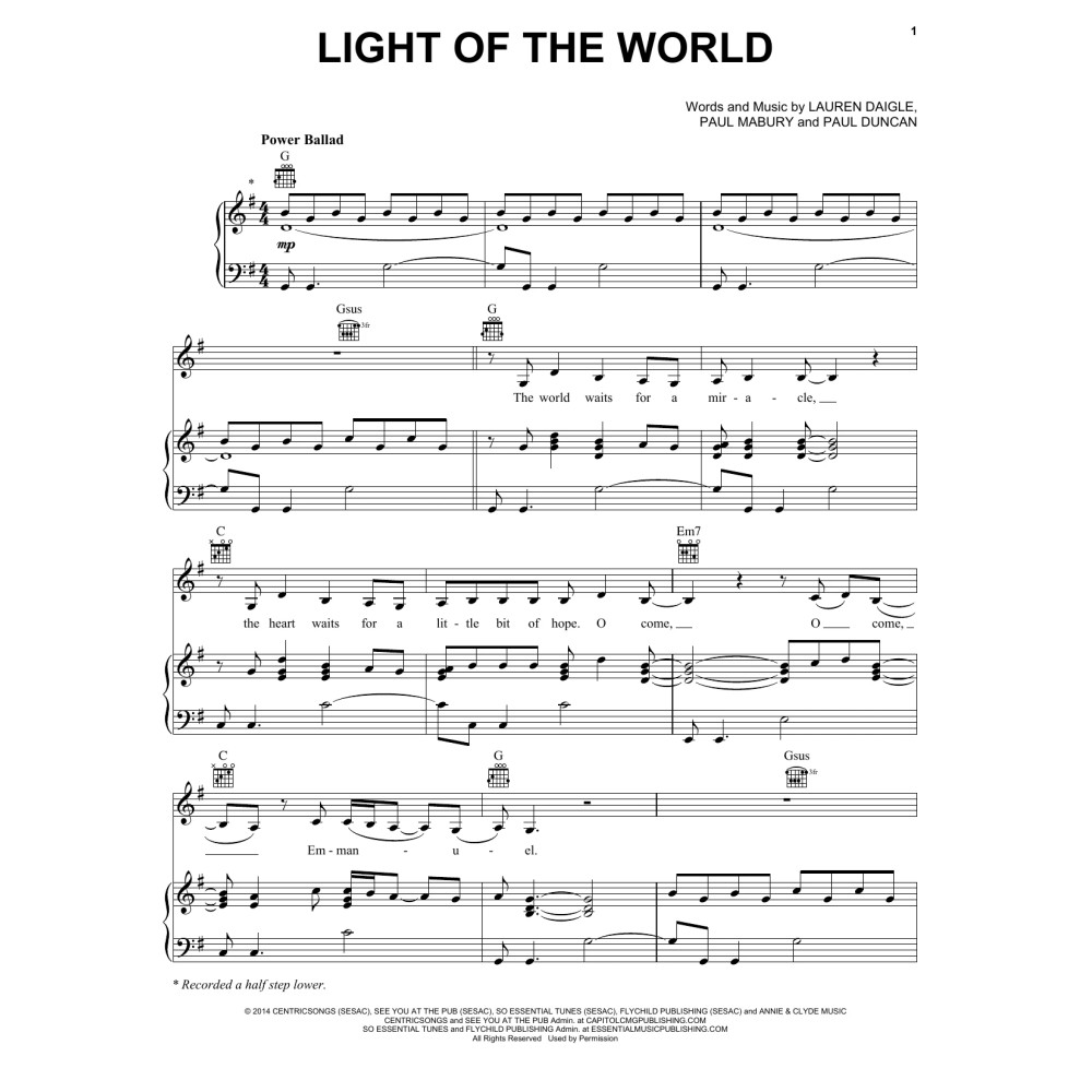 Light Of The World