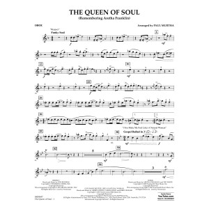 The Queen Of Soul (arr. Paul Murtha)- Conductor Score (Full Score) - Oboe