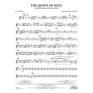 The Queen Of Soul (arr. Paul Murtha)- Conductor Score (Full Score) - Bb Clarinet 1