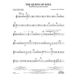 The Queen Of Soul (arr. Paul Murtha)- Conductor Score (Full Score) - Mallet Percussion