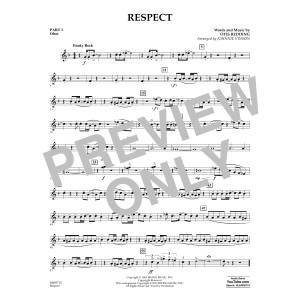 Respect (arr. Johnnie Vinson) - Pt.1 - Oboe