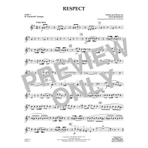 Respect (arr. Johnnie Vinson) - Pt.1 - Bb Clarinet/Bb Trumpet