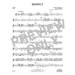 Respect (arr. Johnnie Vinson) - Pt.1 - Violin