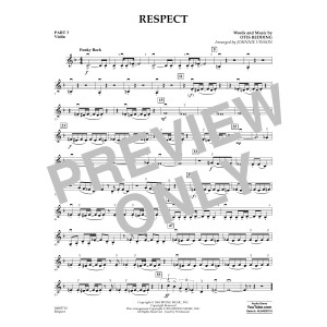 Respect (arr. Johnnie Vinson) - Pt.3 - Violin