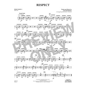 Respect (arr. Johnnie Vinson) - Percussion 1