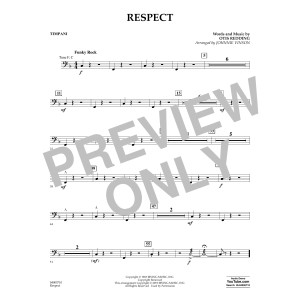 Respect (arr. Johnnie Vinson) - Timpani