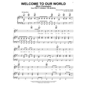 Welcome To Our World (More Champagne) (from Pretty Woman: The Musical)