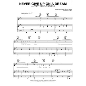 Never Give Up On A Dream (from Pretty Woman: The Musical)