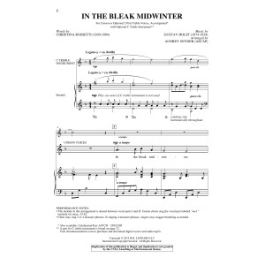 In The Bleak Midwinter