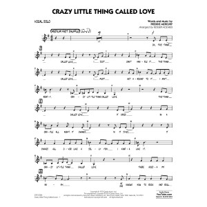 Crazy Little Thing Called Love (arr. Roger Holmes) - Vocal Solo