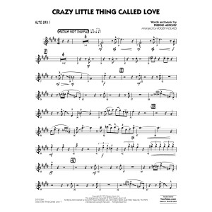 Crazy Little Thing Called Love (arr. Roger Holmes) - Alto Sax 1