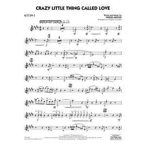 Crazy Little Thing Called Love (arr. Roger Holmes) - Alto Sax 2