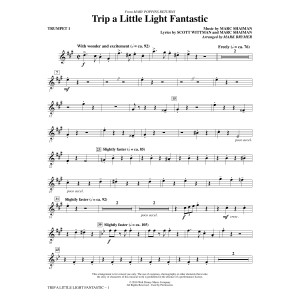 Trip a Little Light Fantastic (from Mary Poppins Returns) (arr. Mark Brymer) - Trumpet 1
