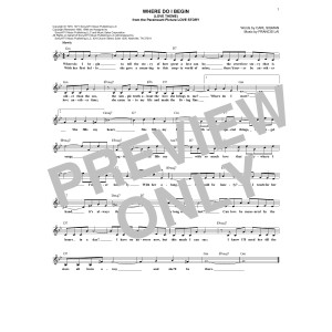 Where Do I Begin (Love Theme)