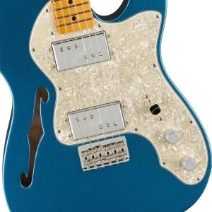 Fender American Vintage II 1972 Telecaster Thinline Electric Guitar - Lake Placid Blue