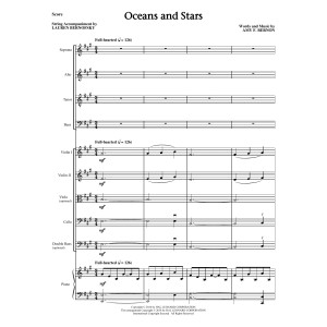 Oceans and Stars - Full Score