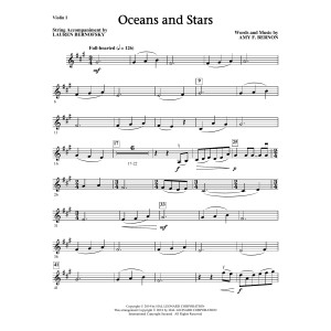 Oceans and Stars - Violin I