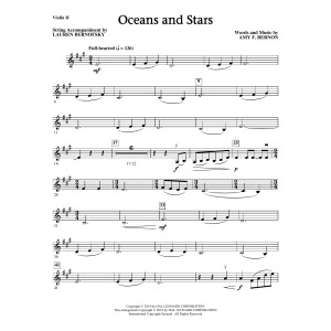 Oceans and Stars - Violin II