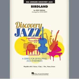 Birdland (arr. John Berry) - Alto Sax 1