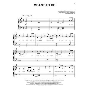 Meant To Be (feat. Florida Georgia Line)