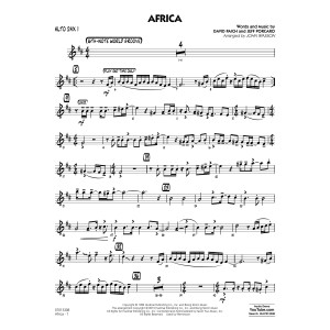 Africa (arr. John Wasson) - Alto Sax 1