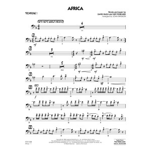 Africa (arr. John Wasson) - Trombone 1