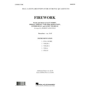 Firework (arr. Robert Longfield) - Conductor Score (Full Score)