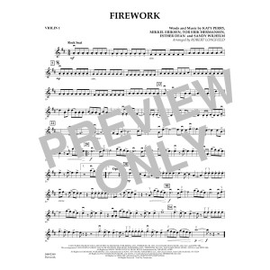 Firework (arr. Robert Longfield) - Violin 1