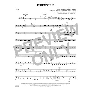 Firework (arr. Robert Longfield) - Cello