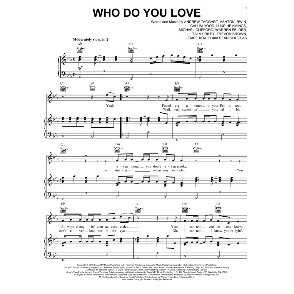 Who Do You Love (feat. 5 Seconds of Summer)