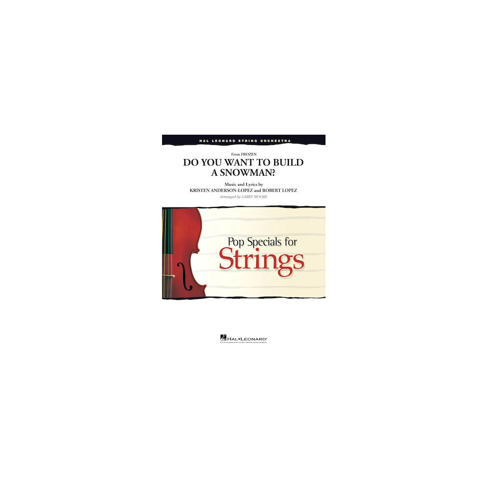 Do You Want To Build A Snowman (from Frozen) (arr. Larry Moore) - Conductor Score (Full Score)