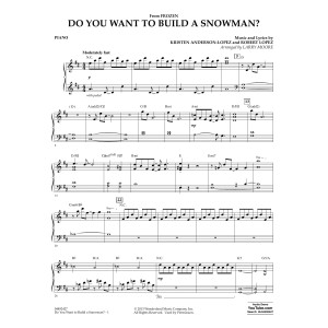 Do You Want To Build A Snowman (from Frozen) (arr. Larry Moore) - Piano