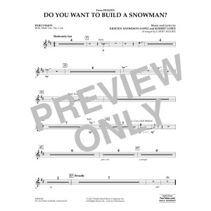 Do You Want To Build A Snowman (from Frozen) (arr. Larry Moore) - Percussion