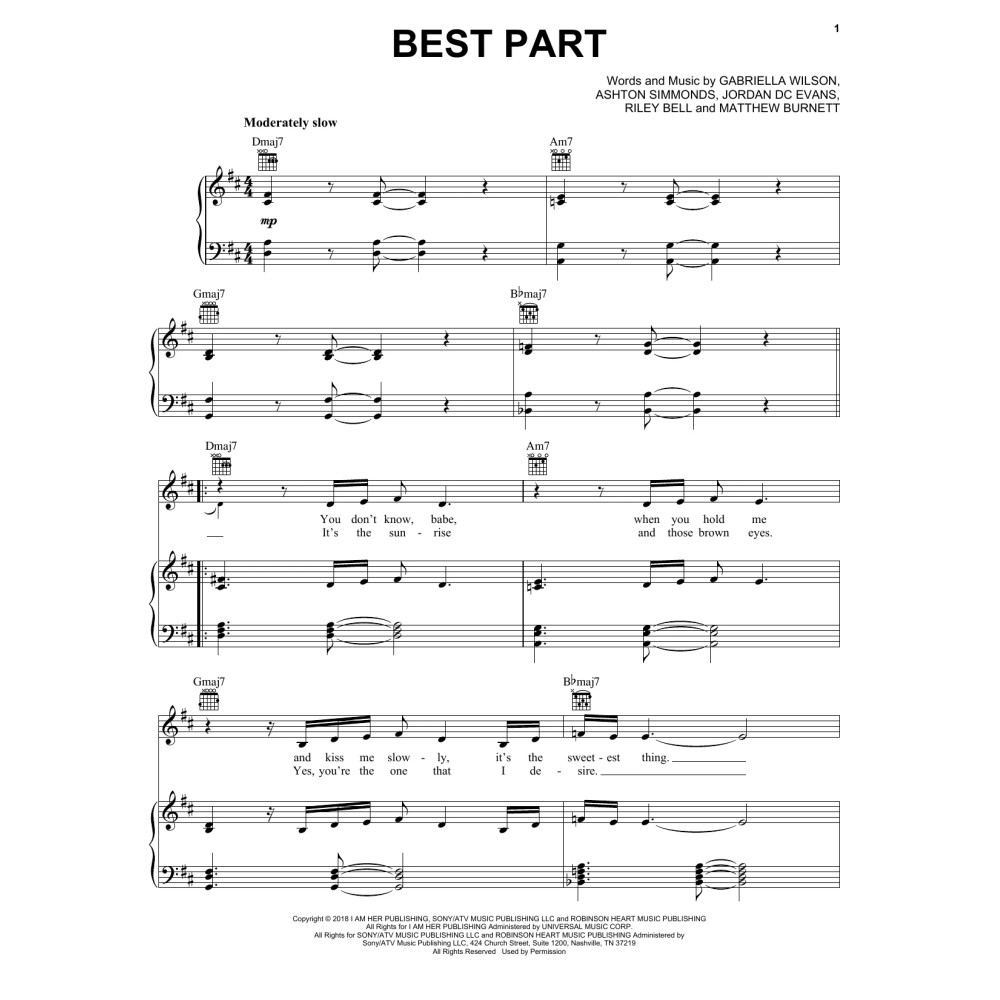 Best Part (feat. Daniel Caesar)