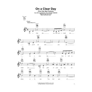 On A Clear Day (You Can See Forever)