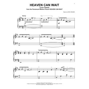 Heaven Can Wait (Love Theme)