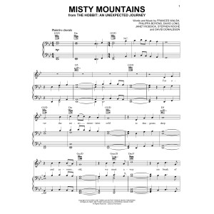 Misty Mountains (from The Hobbit: An Unexpected Journey)