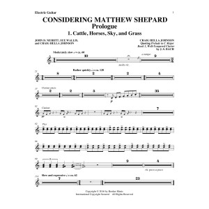 Considering Matthew Shepard - Guitar