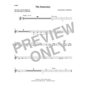The Innocence (from Considering Matthew Shepard) - Violin