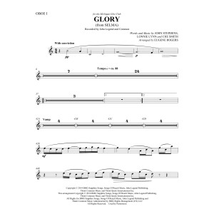 Glory (from Selma) (arr. Eugene Rogers) - Oboe 1