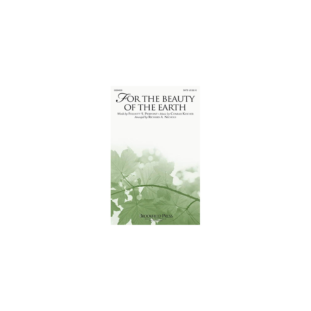 For The Beauty Of The Earth (arr. Richard A. Nichols)