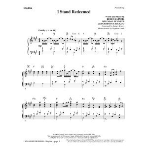 I Stand Redeemed (arr. James Koerts) - Rhythm