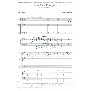 More Than Enough
