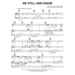 Be Still And Know