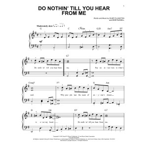 Do Nothin' Till You Hear From Me