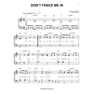 Don't Fence Me In