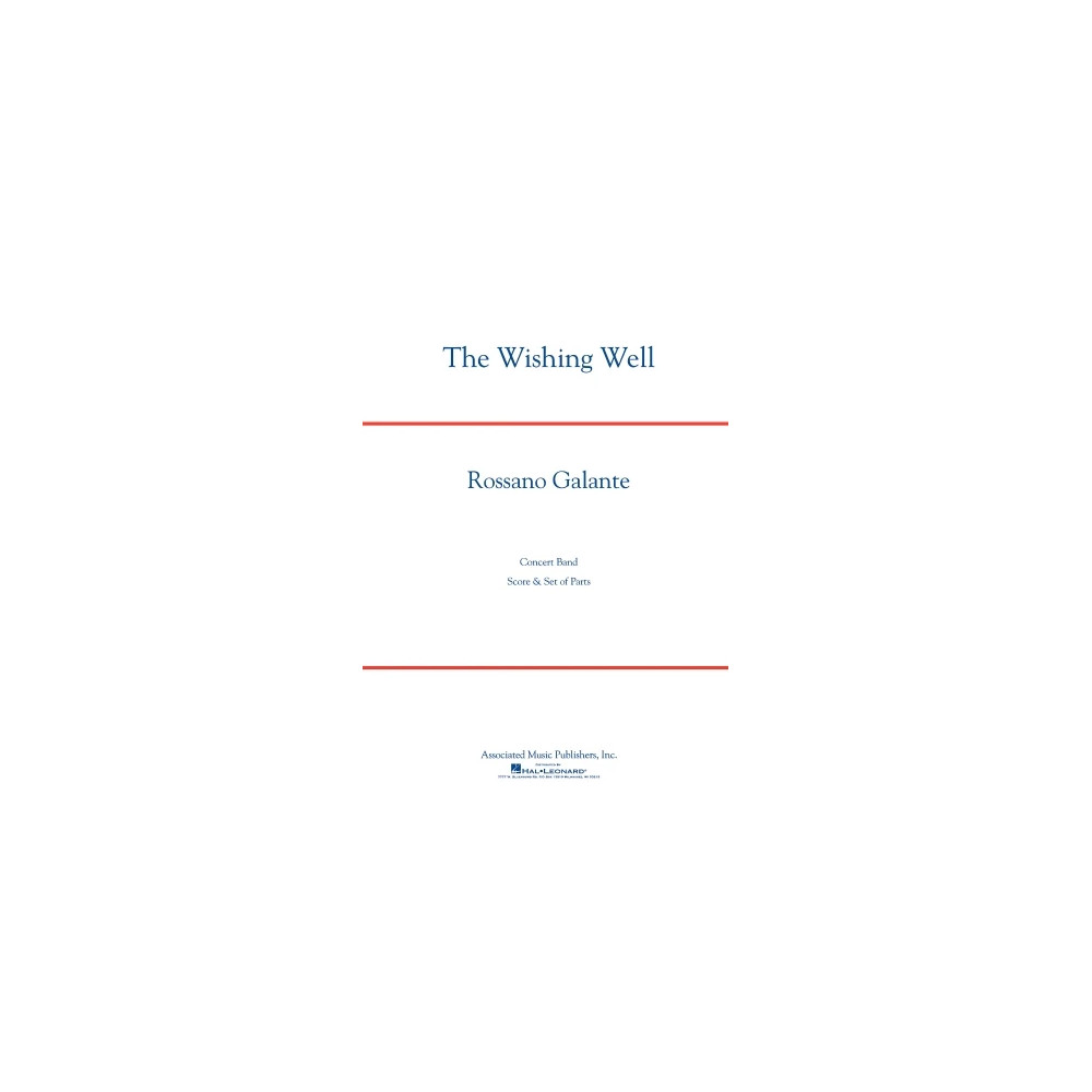 The Wishing Well - Conductor Score (Full Score)