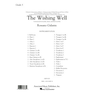 The Wishing Well - Conductor Score (Full Score)