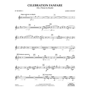 Celebration Fanfare (On a Theme by Haydn) - Bb Trumpet 3